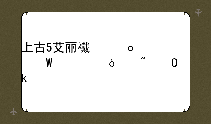 上古5艾丽西佛如何娶_强制结婚代码