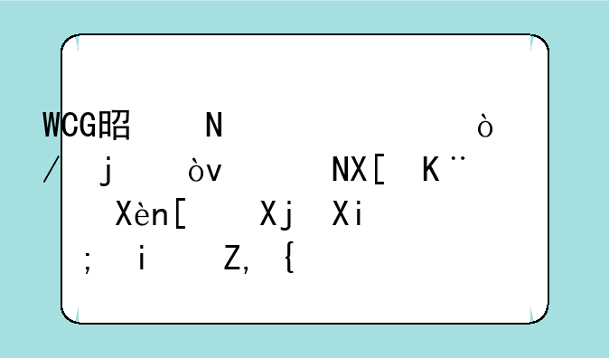 WCG是哪一年开始的？魔兽争霸历届冠军都是谁？